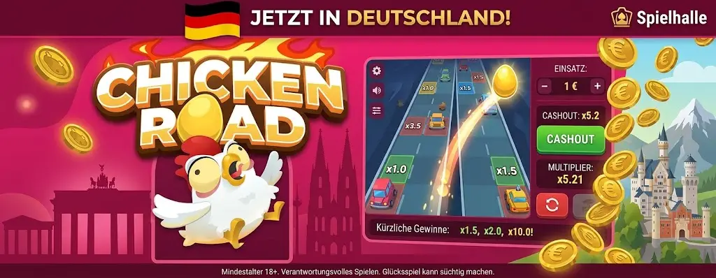 Chicken Road – Crash-Spiel jetzt in Deutschland
